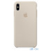 Чохол Apple iPhone Xs Silicone Case  Stone — інтернет магазин All-Ok. фото 1
